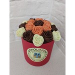 Розы из шоколада в коробке арт. 6